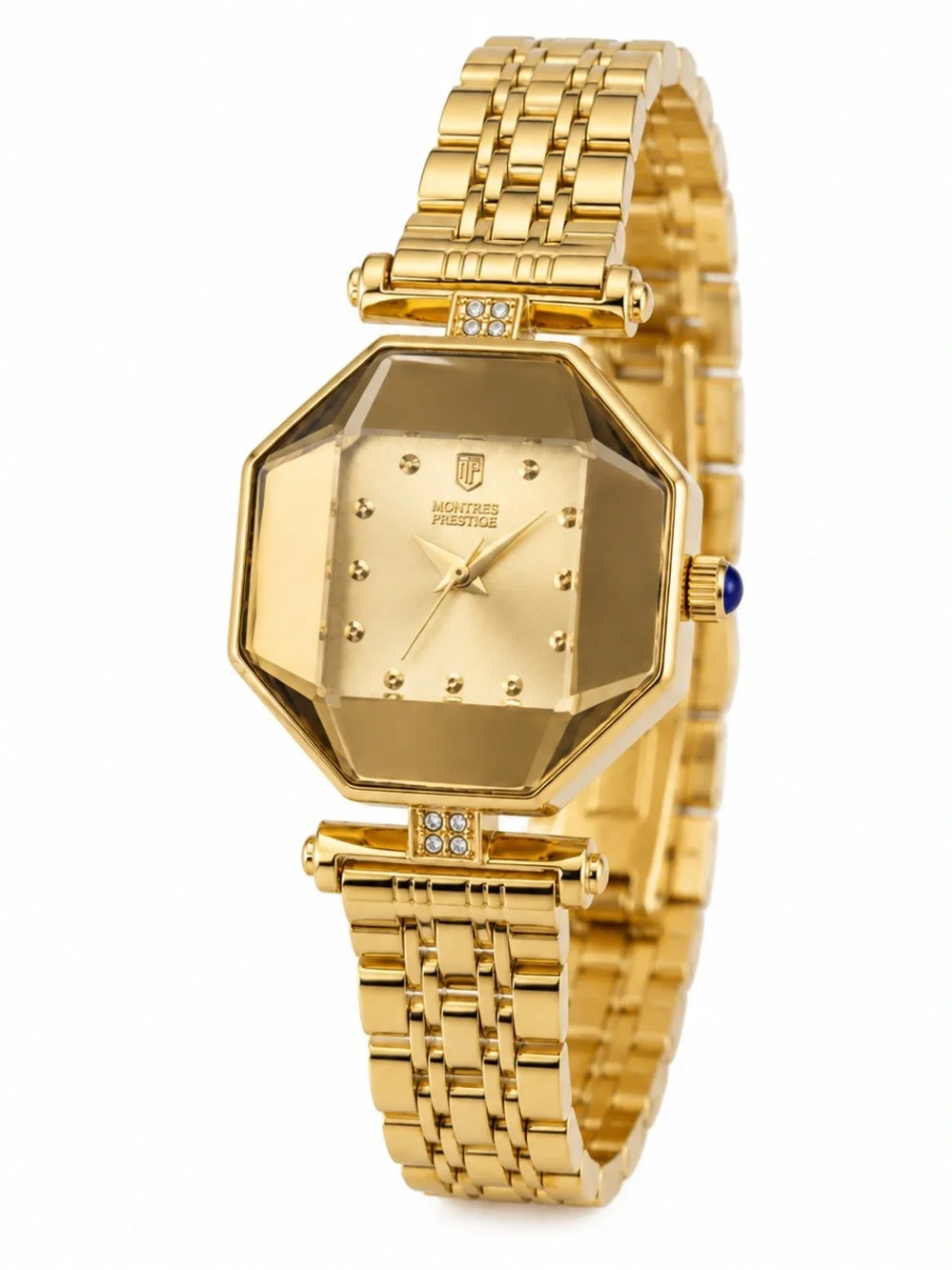 Montres Prestige x Invicta Women’s Gold Watch 28mm MPW-0026 New